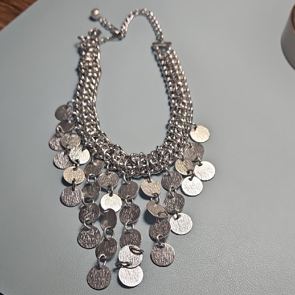 Sarah Coventry Pyramid Treasure Necklace